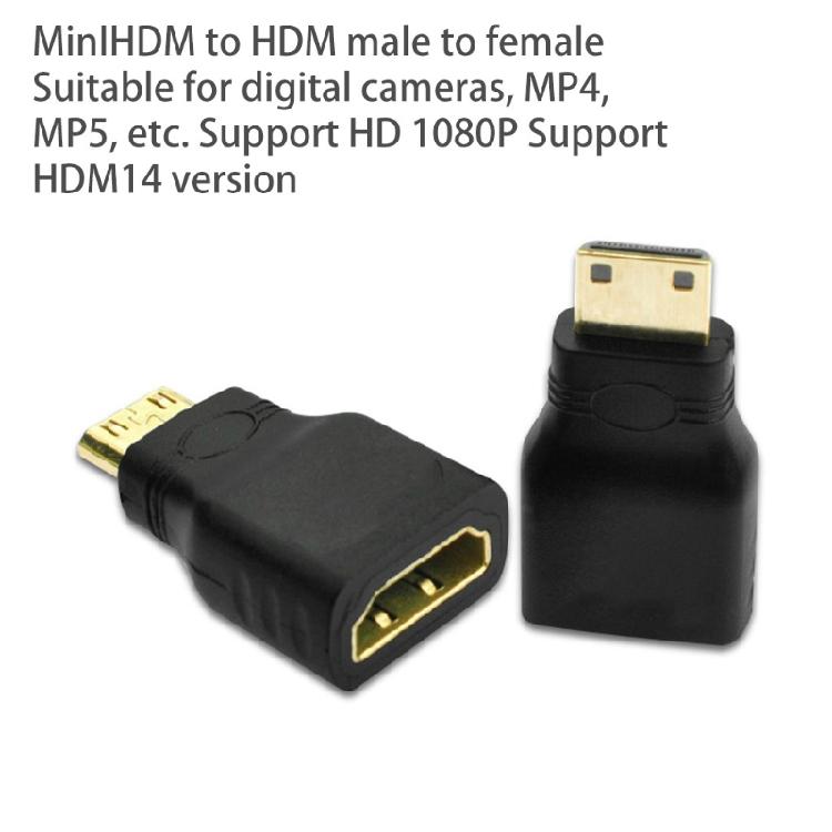 For 1080P HDTV HDMIcompatible to HDMIcompatible Adapter Port Connector Converter