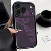 Pink Butterfly Case For iPhone 17 Pro Max Case iPhone 16 15 14 13 Pro Max 11 17e 16e Shockproof Bumper Soft Silicone Phone Cover Cases