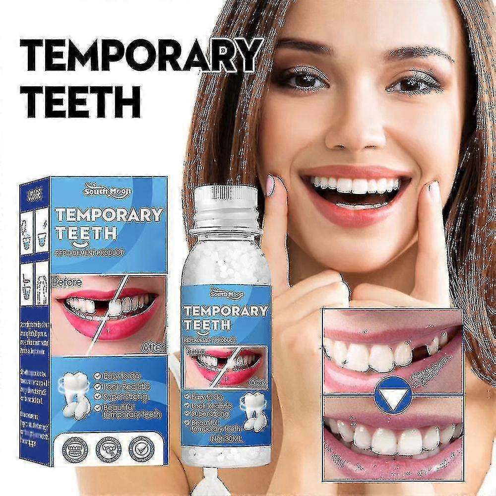 2024 New Strong Teeth Tooth Repair Permanent Dental Cement Cavity Filling Kit Fake Teeth - Ri