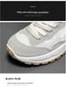 2025 Men's Summer Breathable White Mesh Sneakers - Korean Style Casual Versatile Dad Shoes