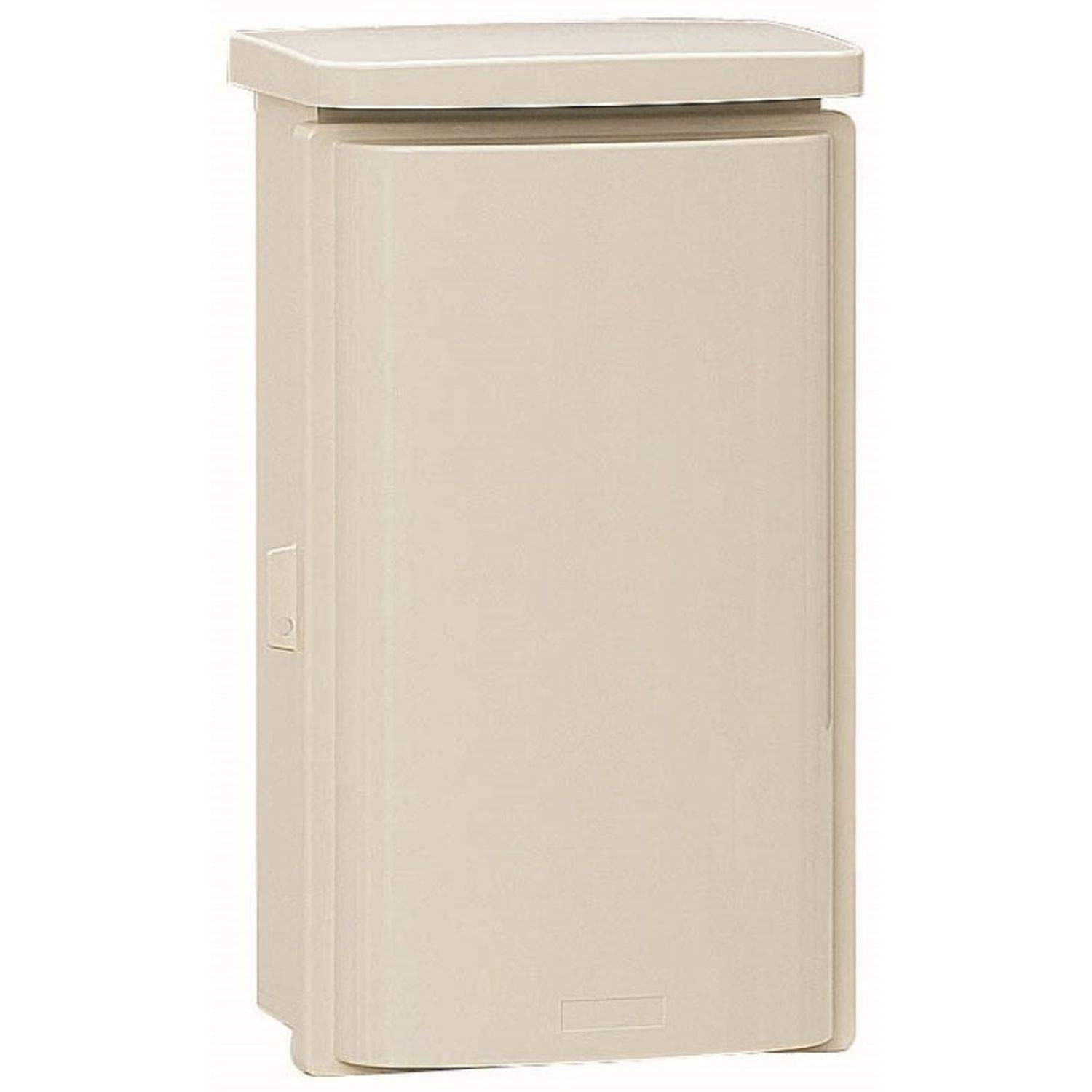 

Mirai Industry Plastic Rainproof Box, Wall Box, Type D, Vertical, High-Grade, Integrated Roof, 436 x 258 x 160 mm, Milky White, 1 Box, WB-4DHM