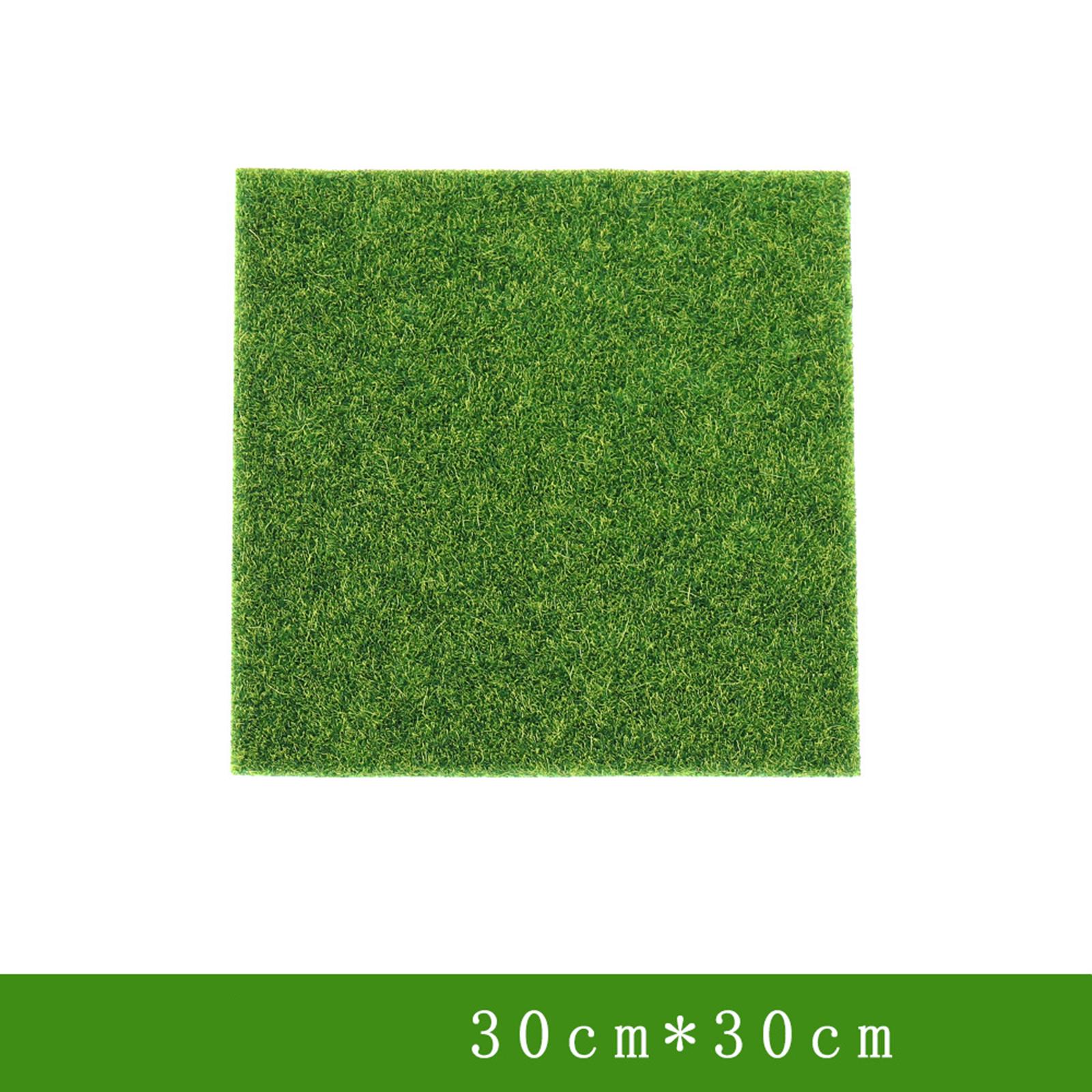 Зеленый имитационный коврик, Мох, Растение, Флокированный мох, Декоративный коврик, Микро бонсай, Горшечное растение, Покрытие One Size