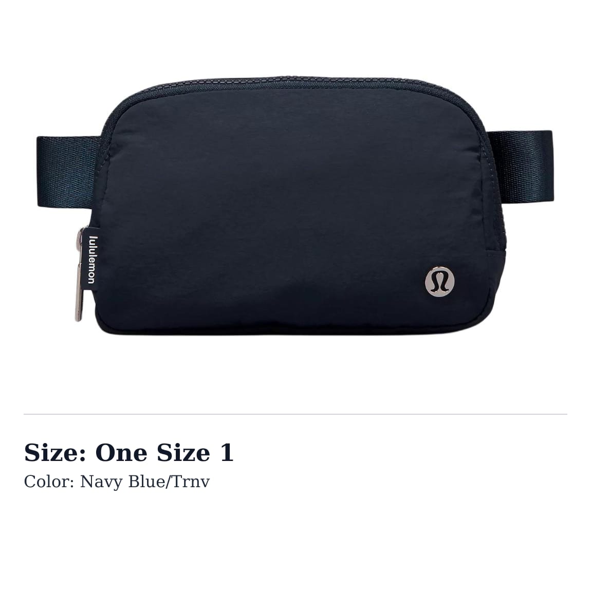 Lululemon Everywhere Recycled Nylon Fanny Pack
