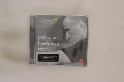 CD LUDWIG VAN BEETHOVEN  PAAVO JRVI   Symphony No 4  Symphony No 7 88697214182 RCA Red Seal 2007 US Classical Used