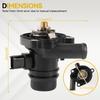 Thermostat Housing Assembly Engine Coolant Outlet fit for Chevy Cruze Vauxhall Opel Buick Encore 1.4L 55565336 55579010 55593034