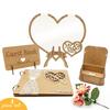 Rustic Wedding Guest Box Wooden 3 Decorations Baby Shower Anniversary Reception