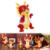 2024 Dragon Year Plush Toy Tang Costume Dragon Zodiac Doll With Custom Logo Good Luck Mascot