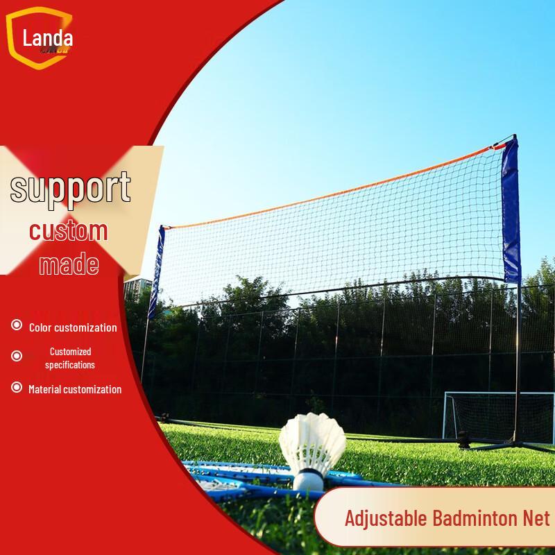 Landa Portable Foldable 3M Badminton Net Stand