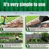 1 Rol Heavy Duty Knoop Tuinrand Afzetting Gekartelde Schutting Vochtbestendig Landschapsrand Rand