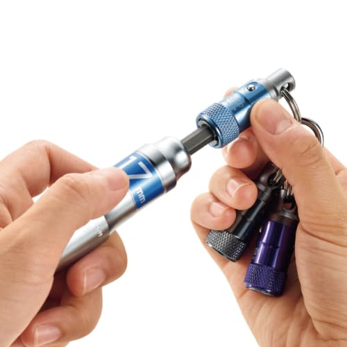 Top Industrial Portable One-Touch Socket Holder with Snap Hook, EWH-VN. Easy to install, just insert. Locking mechanism prevents slipping.