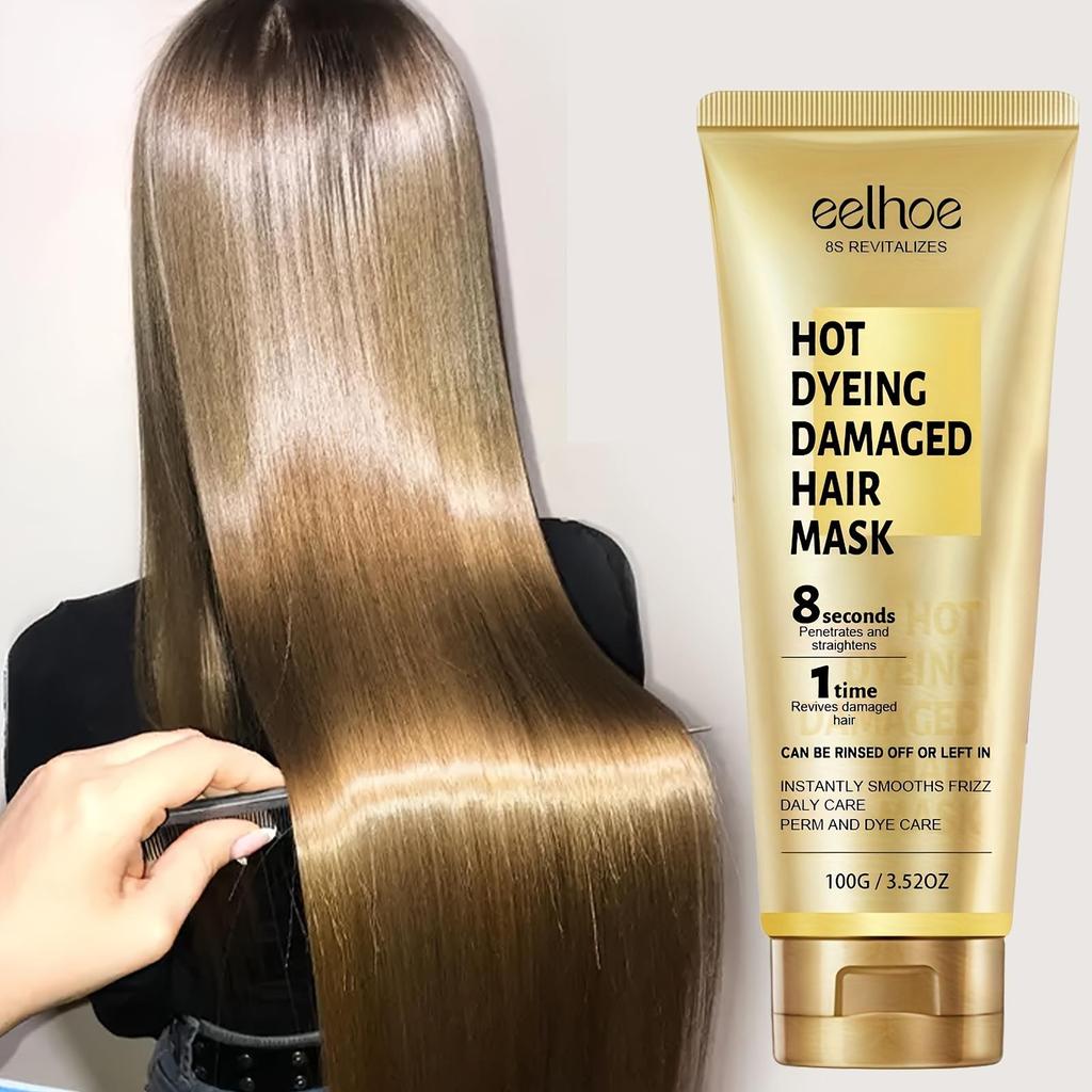 Crème de soin capillaire à la kératine hydratante lissante et soin des cheveux