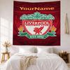 Liverpool Custom Your Name Wall Decor Tapestry Art For Pet Memorial Birthdaywedding Party Backdrop Family Gift
