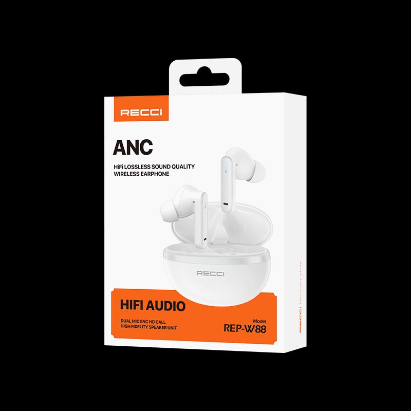 Recci REP-W88 True Wireless ANC In-Ear Earbuds