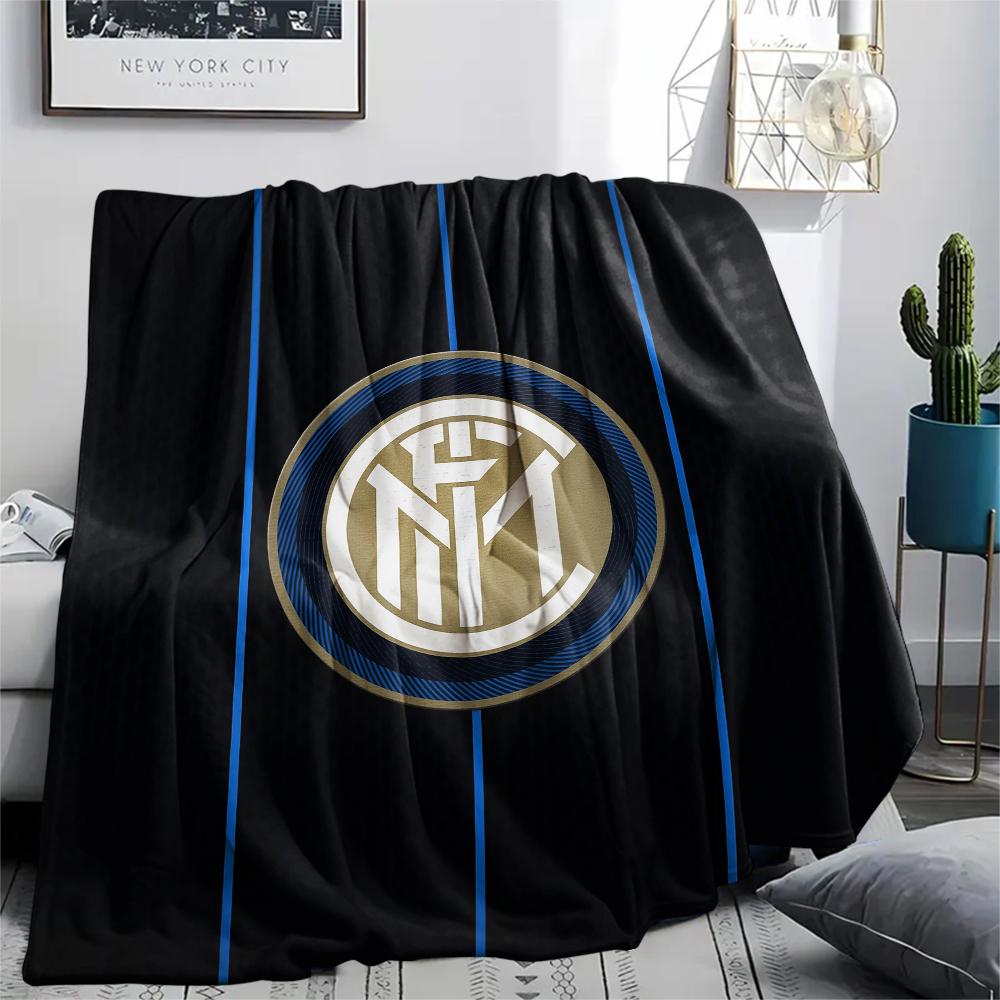 FC Internazionale Milano,pattern Flannel Blanket, High quality Comfortable for All Seasons, Home Decor, Warmth and Comfort, Perfect for Gifts. 80cm x 120cm