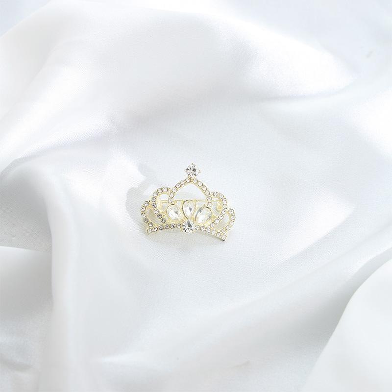 

Брошь анти-свет старший чувство света роскошная корона брошь нишевый дизайн анти-свет пряжка булавка маленькая брошь артефакт