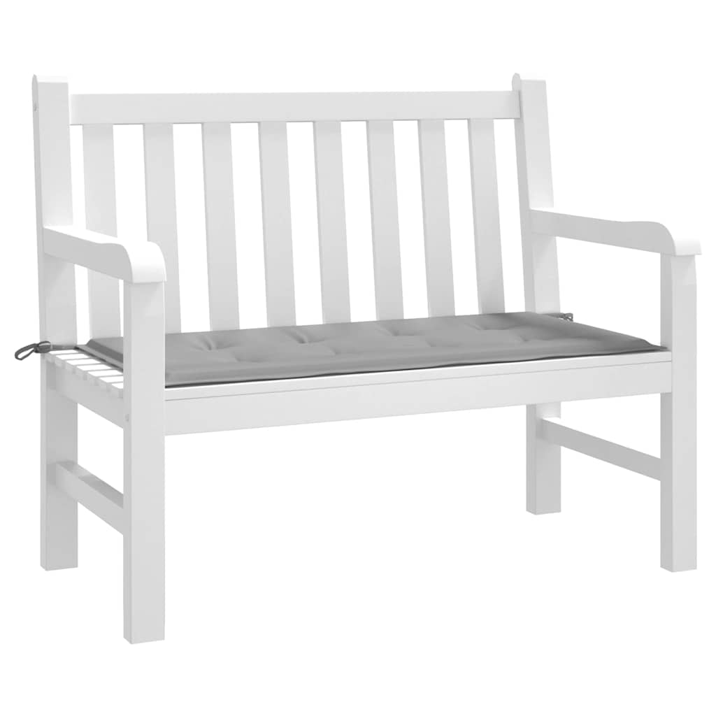 VidaXL Gartenbank-Auflage Grau 120x50x3 cm Oxford-Gewebe