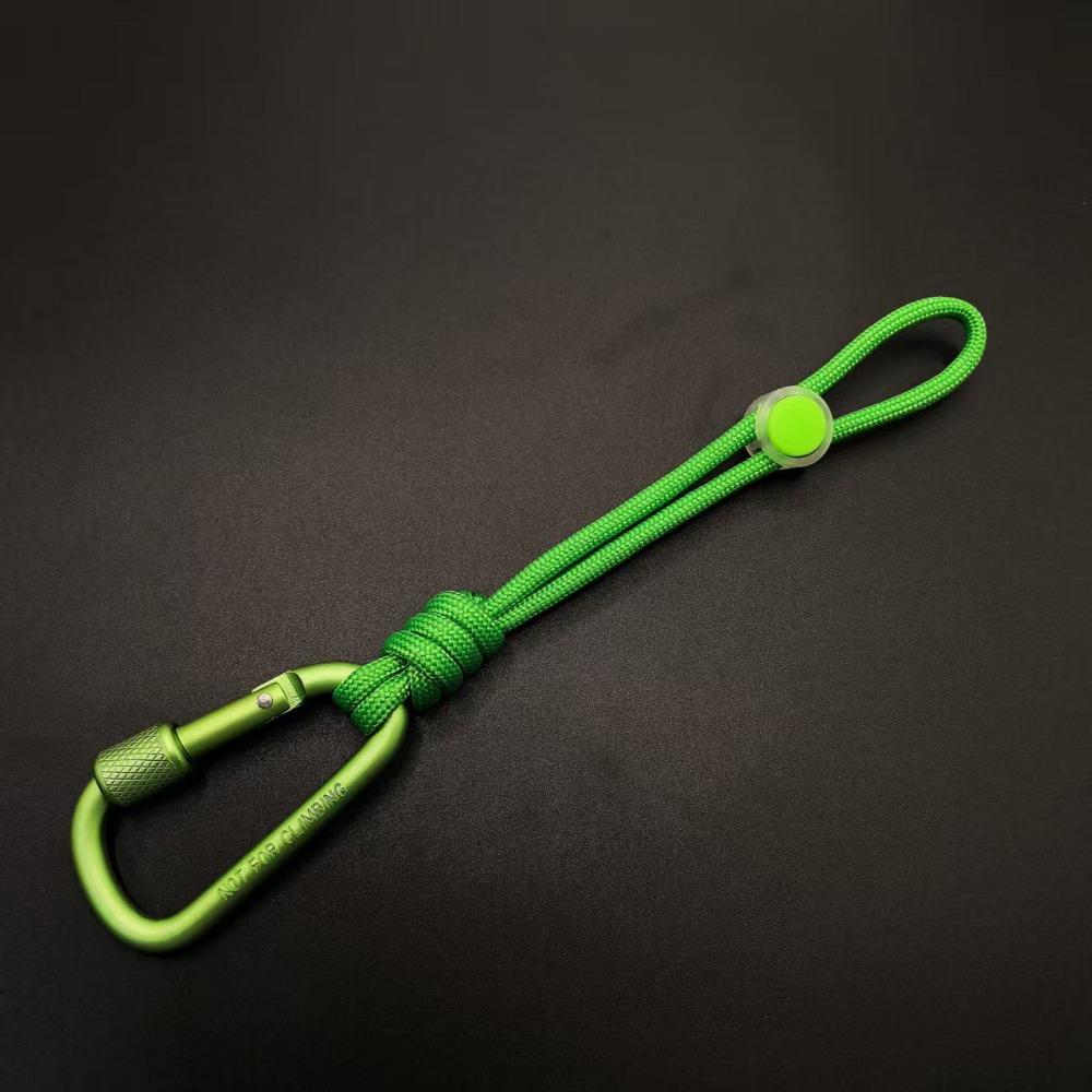 New Portable Paracord Keychain Lanyard Creative Multifunctional Outdoor Water Bottle Buckle Hook 18cm Water Bottle Hanging Rope