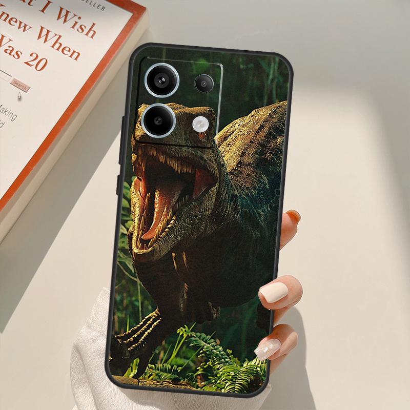 Jurassic Dinosaur Funda For Xiaomi Redmi Note 13 10 11 12 14 15 Pro Plus Case For Redmi 15 15C 13C 12C 10C 14C