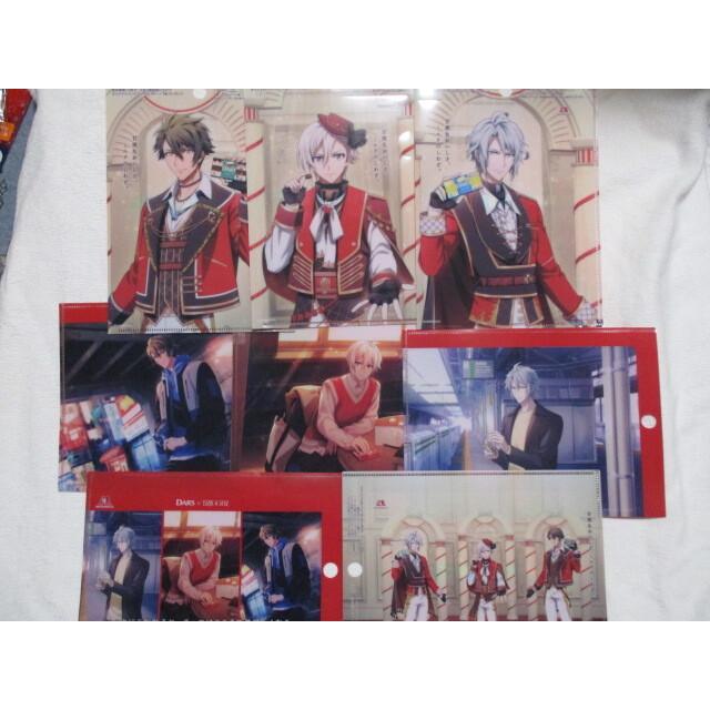 Used [Immediate decision/Free shipping] DARS IDOLiSH7 TRIGGER clear file set of 8 types Darth Trigger Morinaga