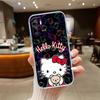 Cartoon Hello kitty Phone Case for Motorola Edge 20 30 S30 40 50 Fusion Lite Plus Pro Ultra Neo One Action Zoom Hyper Power Macro Vision