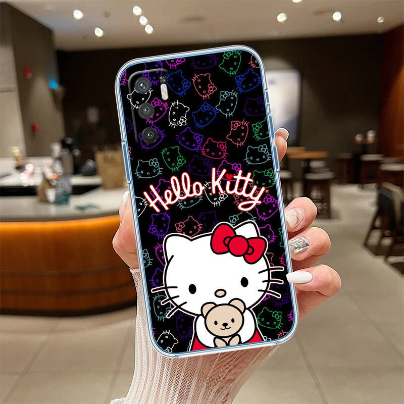 Cartoon Hello kitty Phone Case for Motorola Edge 20 30 S30 40 50 Fusion Lite Plus Pro Ultra Neo One Action Zoom Hyper Power Macro Vision