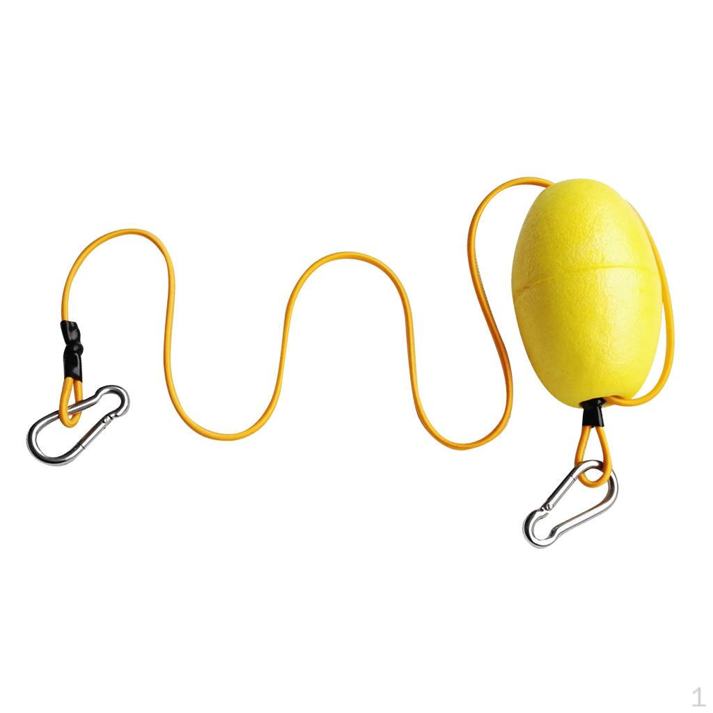Kayak Canoe Tow Throw Line Floating Accessory Leash with Anchor Float & Clip Accessories 29" Rope