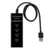 Hub USB haute vitesse 4 ports USB 3.0, extension de répartiteur multi-hub pour ordinateur de bureau, adaptateur pour ordinateur portable, HUB USB