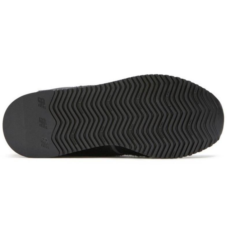 New Balance Comp 100 Women Retro Comfort Split Leather Synthetic Leather Low Casual Running Shoes Black Gray WLC100JB