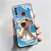 Phone Case For Itel S15/S15 Pro Candy Color Jelly Soft Shockproof Black Cover Trendy Style Painted Pattern Casing