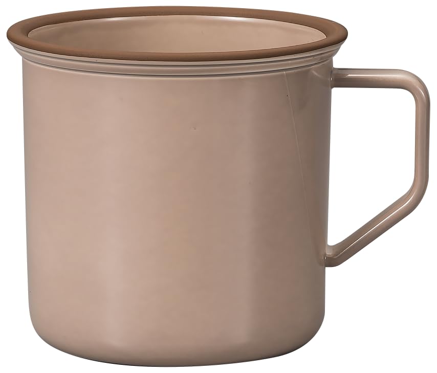 Masakazu Kukka Mocchi Emmalie Almond x 20104 Mug, BR, Size Approx. W10.2 D12.6 H9.5,