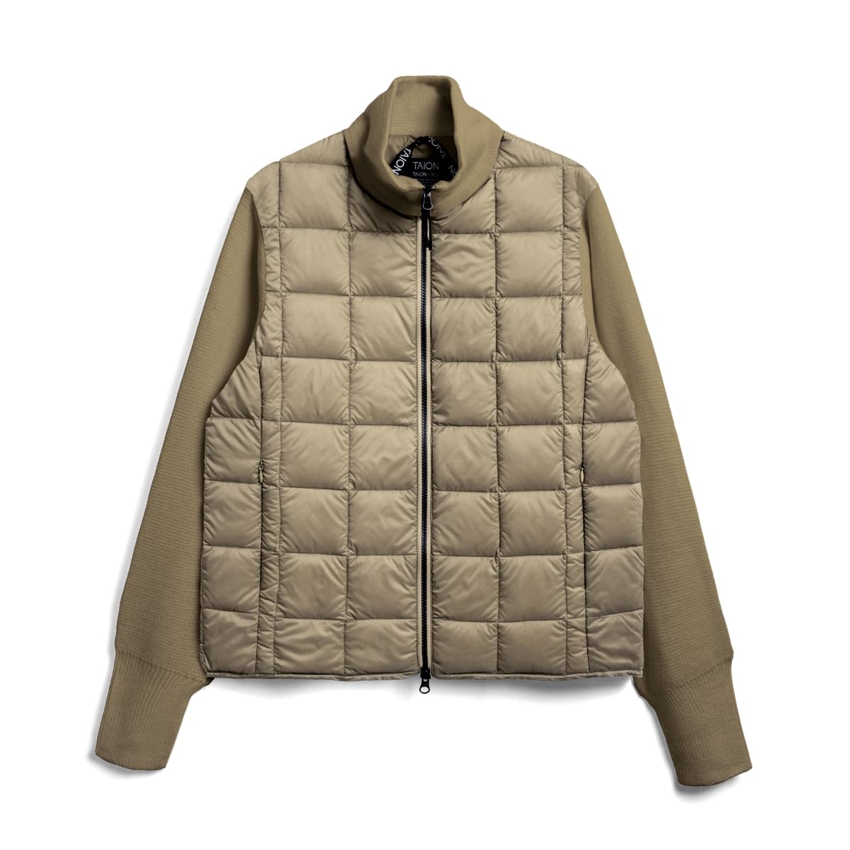 

Пуховик Taion цвета хаки 102WZSN мужской