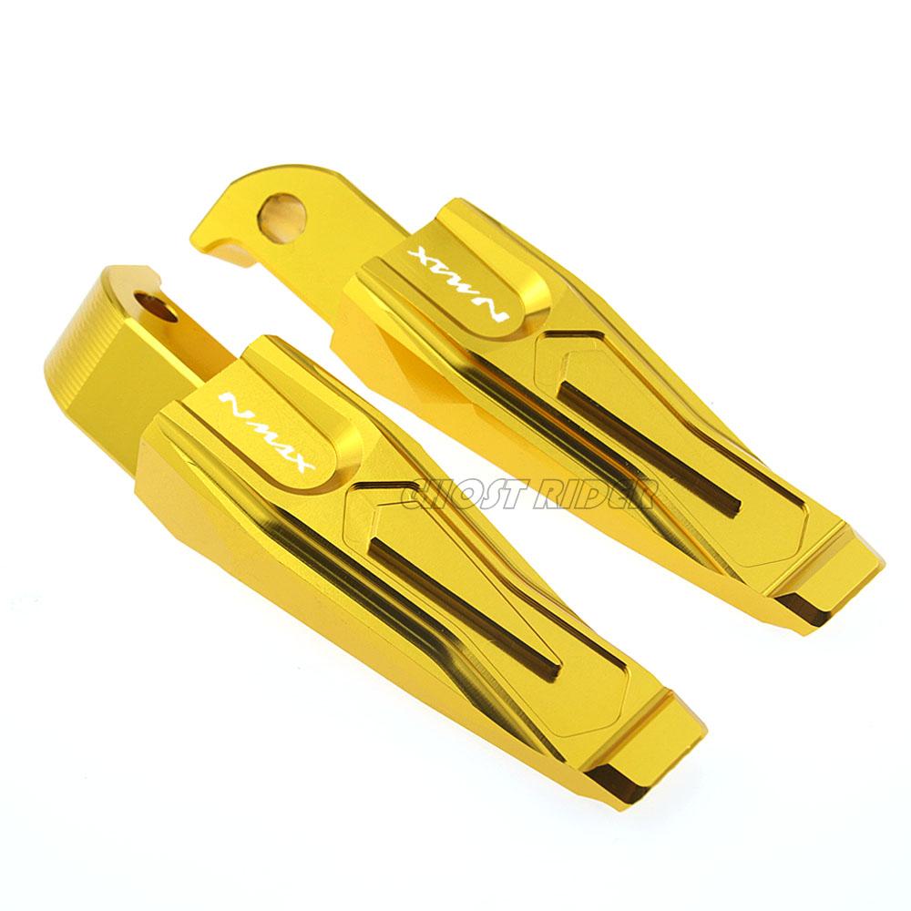 For YAMAHA NMAX 155 Nmax 155 2015 2016 2017 2018 Motorcycle Accessories Rear Passenger Foot Peg Footrests