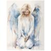 Spokojny Anioł W Pastelowej Harmonii Spokojny Anioł W Pastelowej Harmonii, 30X40 Cm, Bez Ramy, Papier Matowy 230 Gsm