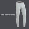Men's Thickened Fleece-Lined Base Layer Underwear Set for Autumn