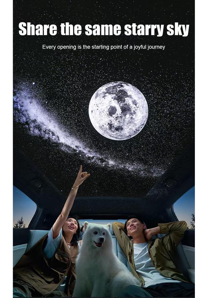 USB Starry Sky Mood Light - Bedroom Ambiance Projector, Sleep Aid, Night Light (2026 New Model)