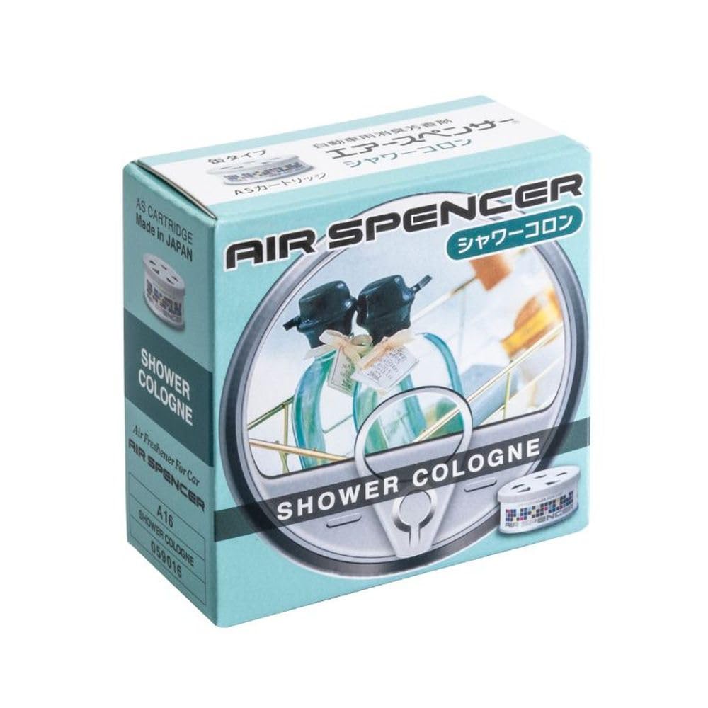 Air Spencer Car Air Freshener Stand Shower Cologne A16 (Eikousha) Cartridge, Type, Refill, 40g,