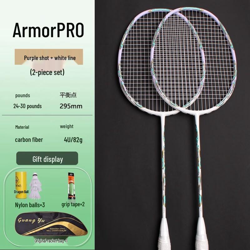 Green Hornet Adult Badminton Racket Set