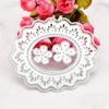 Flower Lace Oval Frame Dies Metal Cutting Dies for Scrapbooking Paper Gift Card Making