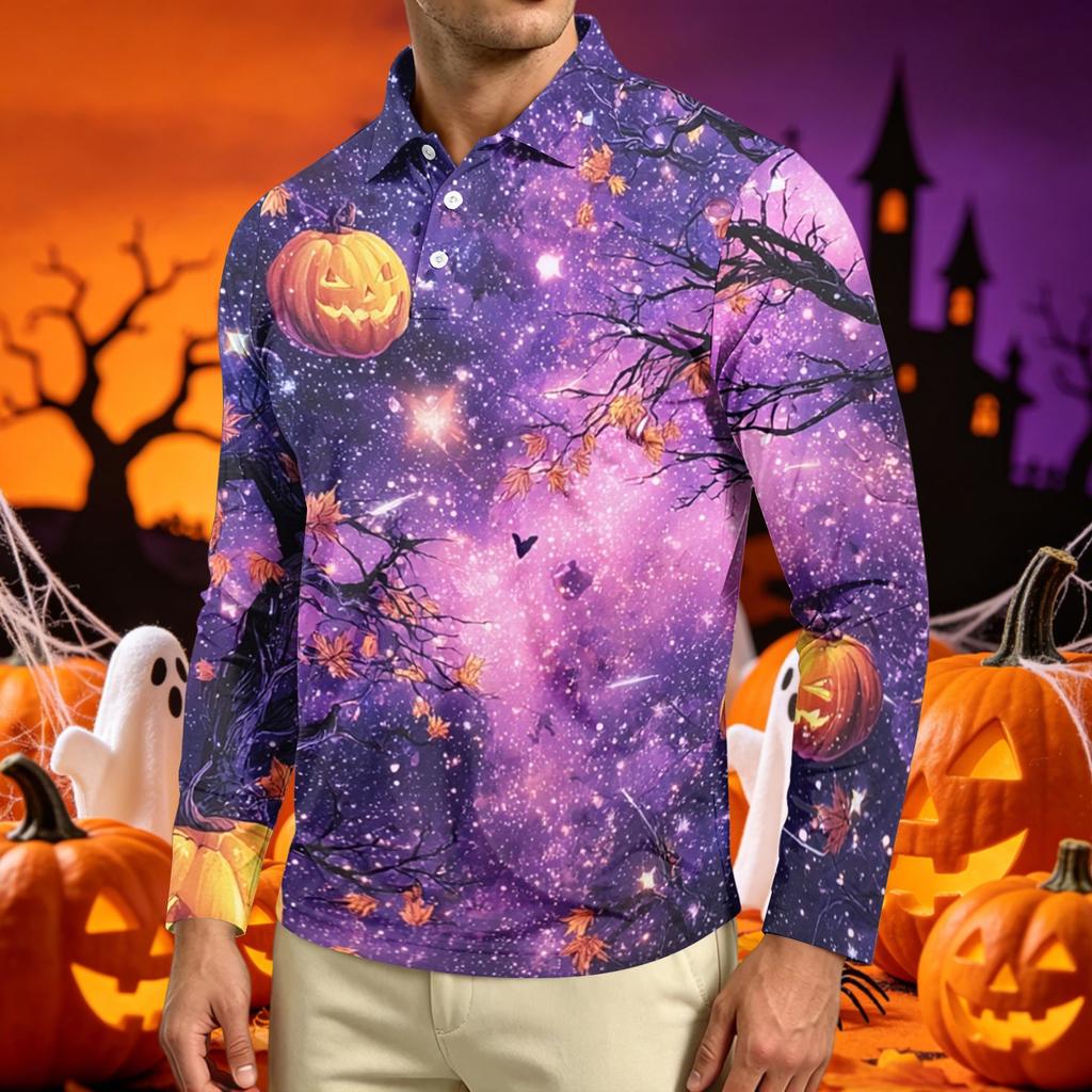 Men's Long Sleeve Casual T Shirt Crew Neck Printed Top Lightweight Comfortable Fit Stylish Design Suitable for Everyday Wear