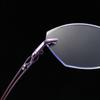 New High-end Frameless Reading Glasses for Women, Diamond-cut Anti-blue Light Reading Glasses for Women, Fashionable Age-reducing Reading Glasses
