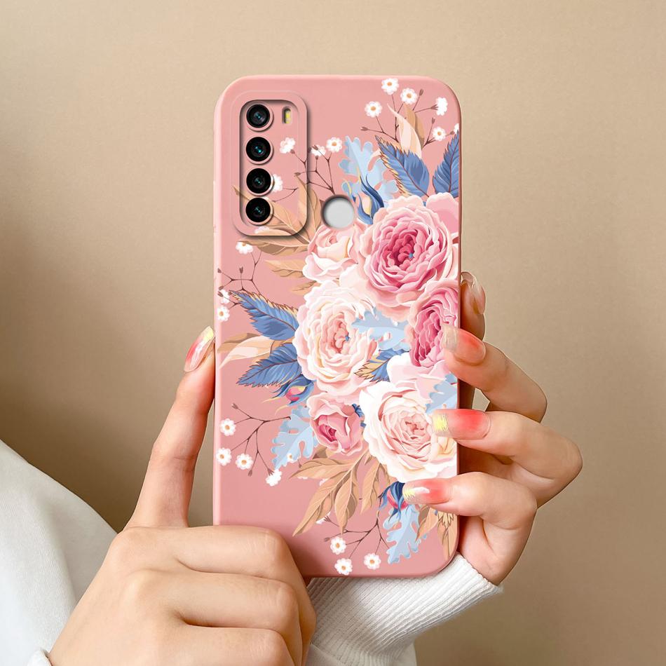Case For Redmi Note 8 Pro Fun Design Soft Liquid Silicone Upgrade Camera Protection Back Cover For Xiaomi Redmi Note8 8Pro Coque