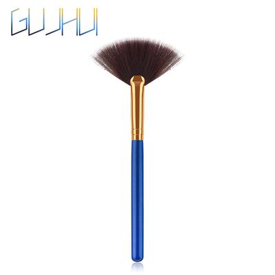 Fan Shape Beauty Cosmetic Brush Blending Highlighter  Face Powder Makeup