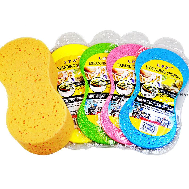 Car Wash Large Vacuum Compressed Cleaning Sponge Block Car Supplies Beauty And Waxing High Density Sponge Wipe