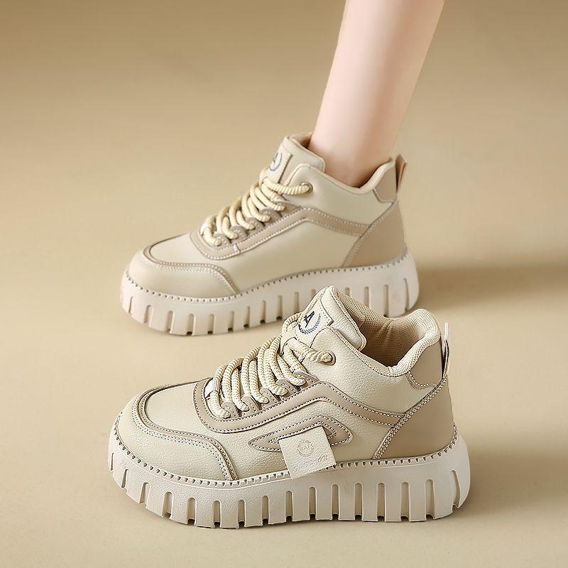 ins trendy dad shoes women, spring and autumn new super fire heightening platform sports shoes casual running women's shoes