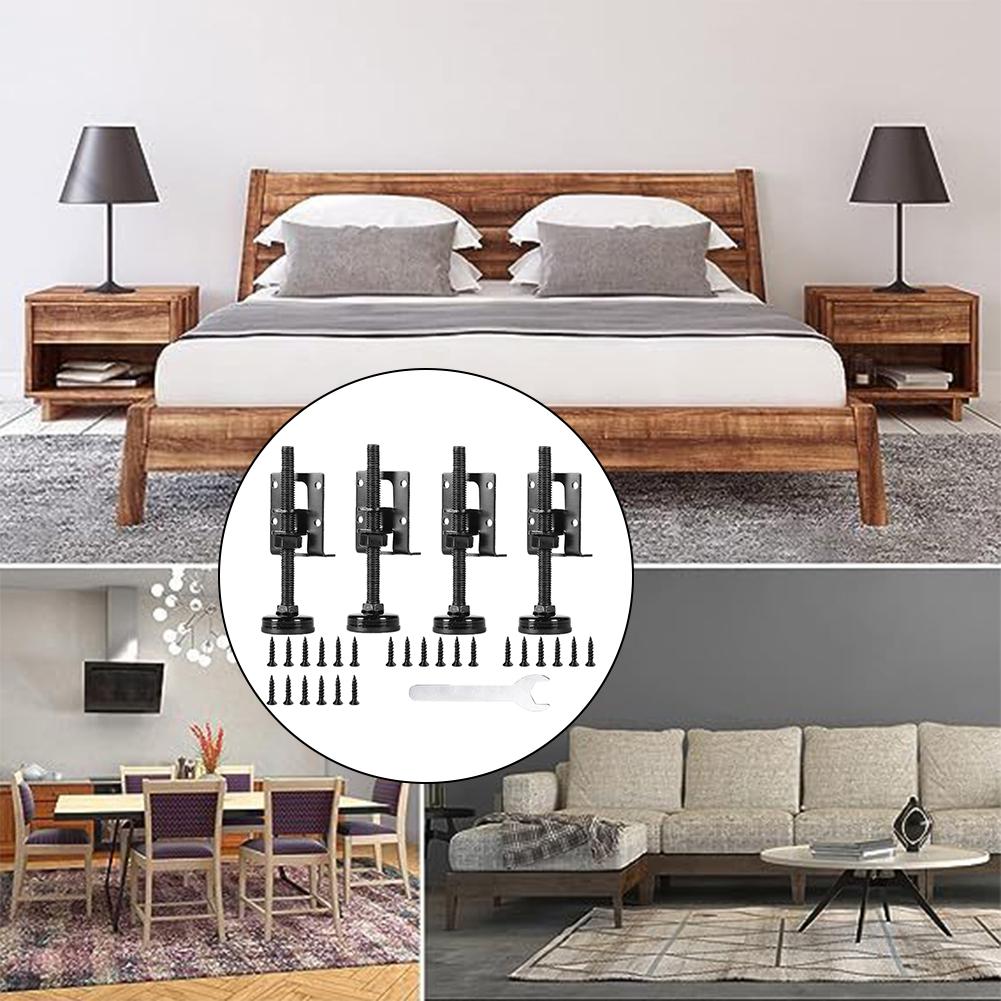Pack Heavy Duty Leveling Feet Adjustable Furniture Feet Furniture Levelers