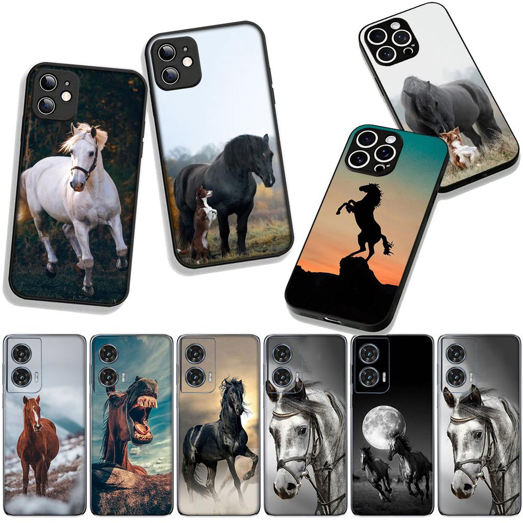 Phone Cover Running Wild Horse Cool Casing for Apple iPhone 17 16 11 Pro XS Max XR 6 7 8 Plus + 16E SE 2020 Air 5 8+ Case