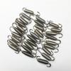 6PCS Stainless Steel Spring Hook Universal For Scooter Motorcycle Exhaust Pipe