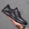 Men's leather shoes men's genuine leather cowhide people casual shoes breathable non-slip shoes