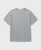 Yunionbeullu Craft Henley T-Shirt [Melange Gray]