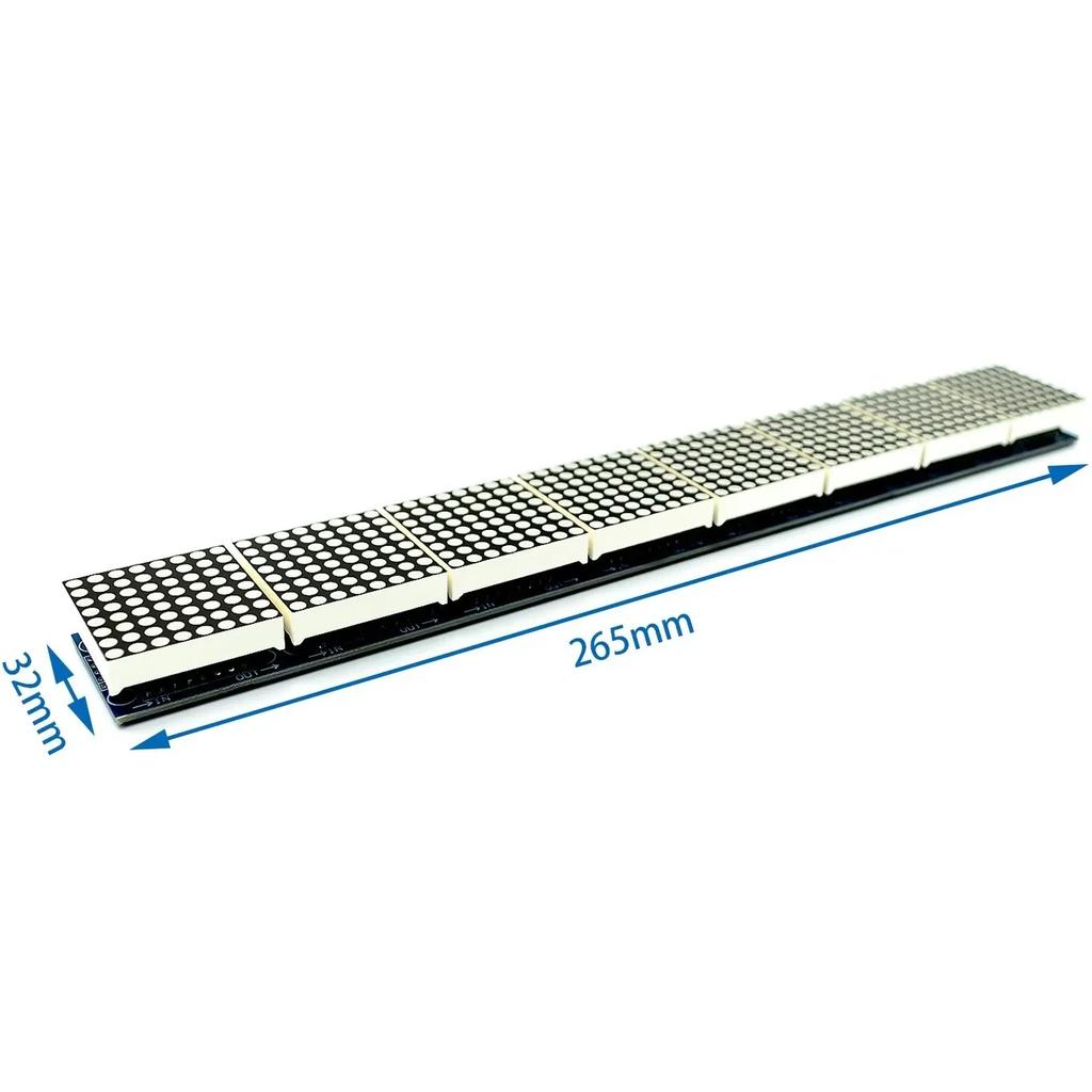 MAX7219 8*8 8 16 Punktmatrix LED Display Modul Digitalröhre Mikrocontroller Steuerung Treibplatine 5V Für Arduino Elektronisches DIY Kit